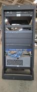 Lot of AV equipment rack system including Crestron control processor-