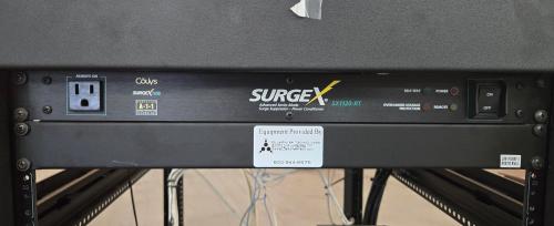 Lot of AV equipment rack system including Crestron control processor- - Image 5