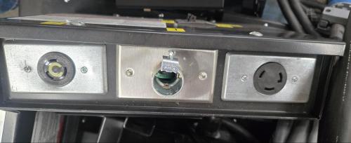 Lot of Square D Power Distribution Boxes w/ DDK 30A 3PH 600V Pin & Sleeve Connectors, Breakers & Cabling &ndash; - Image 3