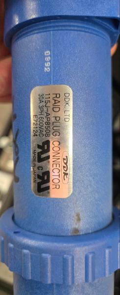 Lot of Square D Power Distribution Boxes w/ DDK 30A 3PH 600V Pin & Sleeve Connectors, Breakers & Cabling &ndash; - Image 5