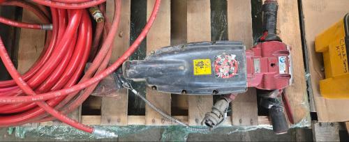 Lot of 2 Pneumatic Breakers and Air/Garden Hoses- - Image 2