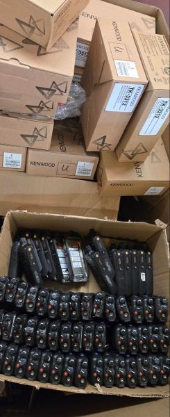 Mobile Radio Lot- New and Used- Includes several chargers and batteries-  - Image 8