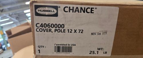 Hubbell CHANCE C4060000 Pole Cover 12 - Image 2
