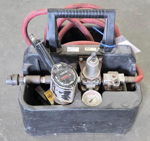 RAD 10GX Pneumatic Torque Wrench Kit w/ regulator, gauge, and hose &ndash; - Image 2