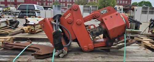 Ditch Witch H331 Vibratory Plow Attachment, 2007, Hydraulic, Includes Mount & Blade Assembly- - Image 1