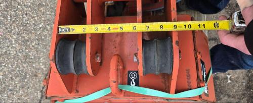 Ditch Witch H331 Vibratory Plow Attachment, 2007, Hydraulic, Includes Mount & Blade Assembly- - Image 6