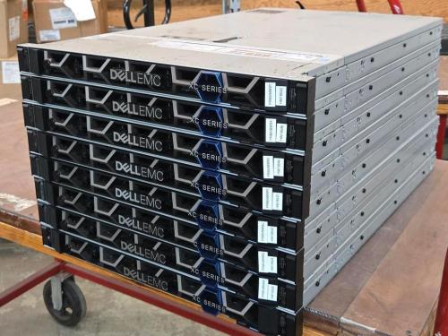 Lot of 8 Dell EMC XC640 Nodes, 2x Xeon Gold 6154 Each, 768GB DDR4 ECC Each, No Drives, iDRAC Enterprise- Data Center Pull. - Image 2