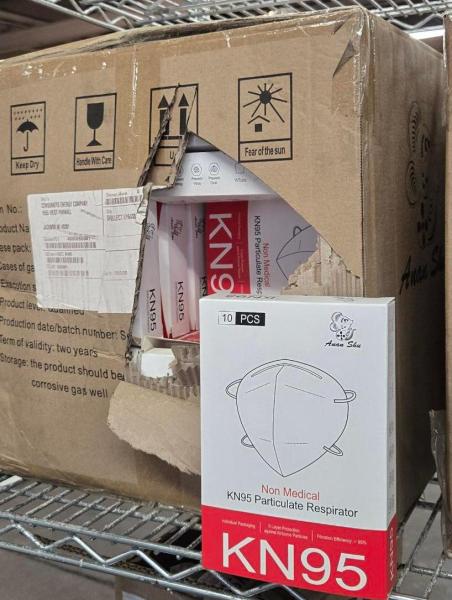 Mixed Lot of PPE & Cleaning Supplies Including KN95 Masks, Alcohol Antiseptic, Spray Bottles, Wipes, and Assorted hand sanitizer-  - Image 7