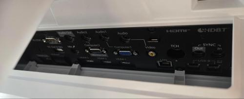 Epson BrightLink 1485Fi interactive laser projector system with wall mount, finger touch unit, dual pens, remote, and control module- Untested - Image 7