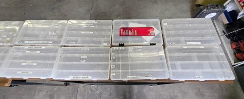 Lot of Parts Bin Organizers- - Image 1