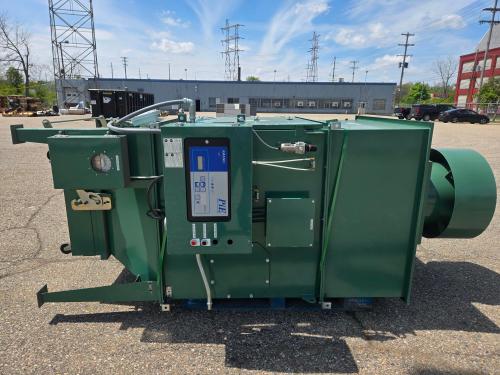Amano PiE-75W-M Industrial Dust Collector &ndash; 460V, 5.6kW, Pulse-Jet Filtration System with Bindicator Pulse Point II controls. Heavy-duty industrial dust collection unit manufactured in Japan. Includes integrated control panel- #1 - Image 3