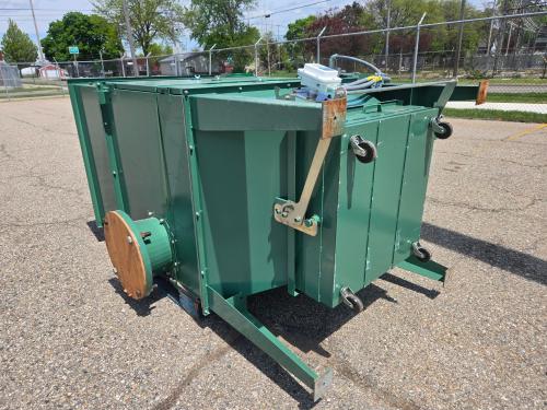Amano PiE-75W-M Industrial Dust Collector &ndash; 460V, 5.6kW, Pulse-Jet Filtration System with Bindicator Pulse Point II controls. Heavy-duty industrial dust collection unit manufactured in Japan. Includes integrated control panel- #1 - Image 6