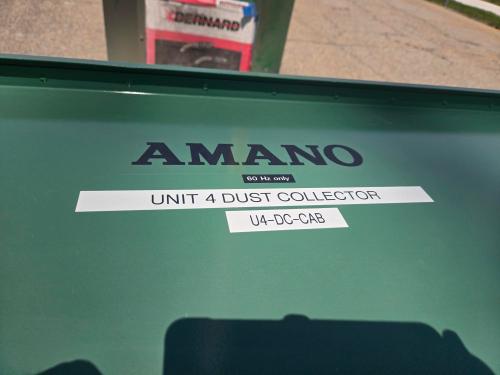 Amano PiE-75W-M Industrial Dust Collector &ndash; 460V, 5.6kW, Pulse-Jet Filtration System with Bindicator Pulse Point II controls. Heavy-duty industrial dust collection unit manufactured in Japan. Includes integrated control panel- #2 - Image 4