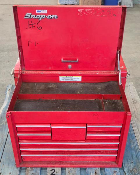 Used Snap-On Toolbox, 26" x 17". Empty- - Image 1