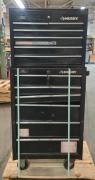 Used Husky 2-Piece Rolling Toolbox 26.5" x 59.5"- Rough Shape-