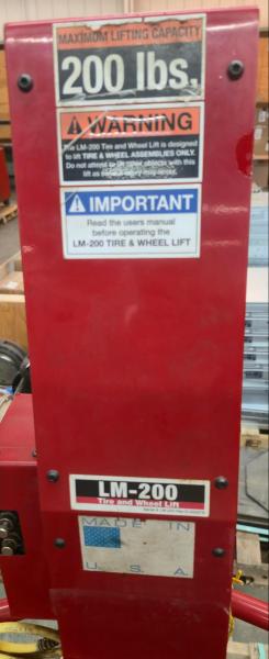 LM-200 Tire & Wheel Lift &ndash; 200 lb Capacity &ndash; Made in USA - Image 3