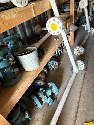 Bulk lot of industrial piping, valve, and fastening materials (St Clair Compressor Station) - Image 14
