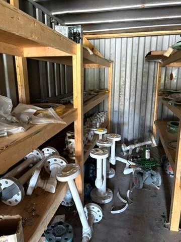 Bulk lot of industrial piping, valve, and fastening materials (St Clair Compressor Station) - Image 3