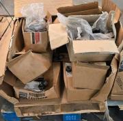 Lot of Assorted 1"-8 x 11" B7 Alloy Threaded Rods & Coupling Nuts-