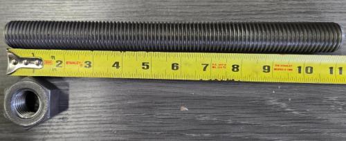 Lot of Assorted 1"-8 x 11" B7 Alloy Threaded Rods & Coupling Nuts- - Image 5