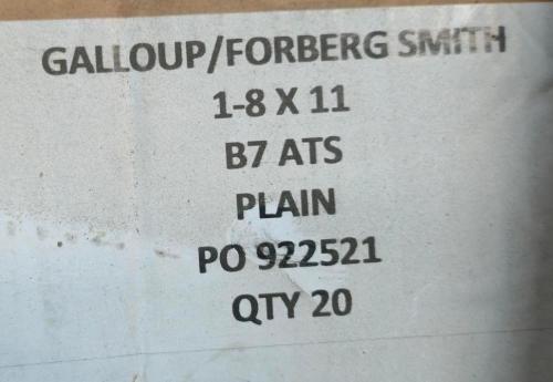 Lot of Assorted 1"-8 x 11" B7 Alloy Threaded Rods & Coupling Nuts- - Image 6