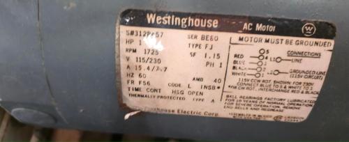Scrap Westinghouse Air Compressor- - Image 5