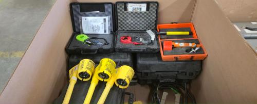 Large mixed lot of industrial electrical and utility testing equipment- - Image 9