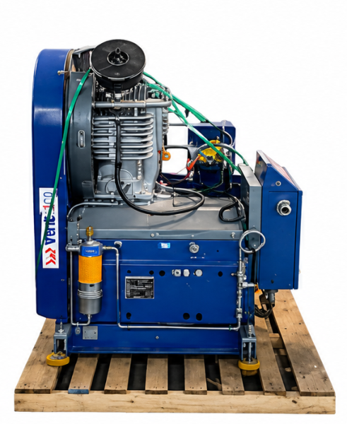 Bauer Verticus High-Pressure Breathing Air Compressor- 9288Hrs- Professionally Serviced by OTC Industrial Technologies. B. - Image 1