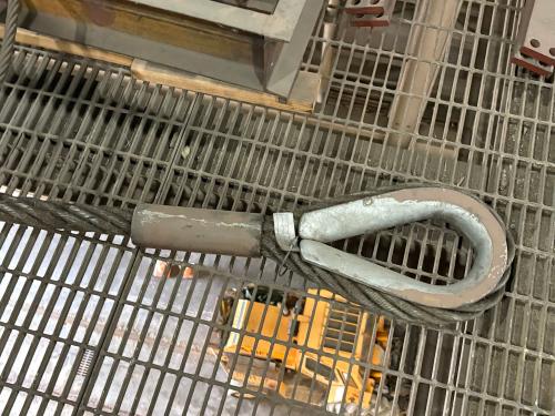 Lot of Steel Wire Rope Rigging - Image 5