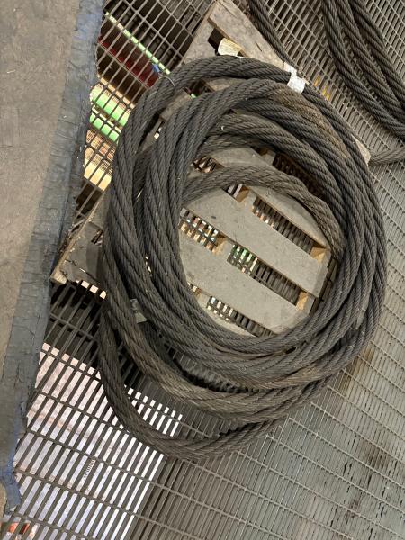Lot of Steel Wire Rope Rigging - Image 8