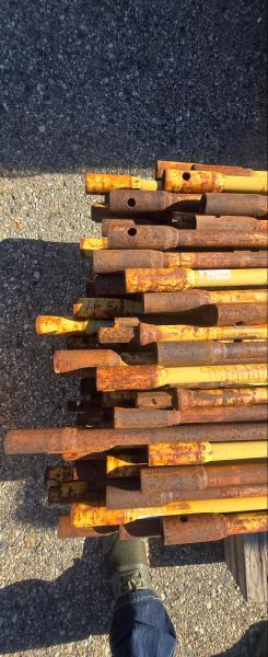 Large lot of steel drilling rods used in underground utility, directional boring- - Image 3