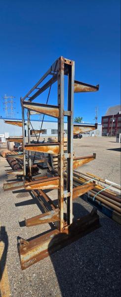Heavy-Duty Double-Sided Cantilever Storage Rack &ndash; 80"W x 40"D x 84"H- - Image 2