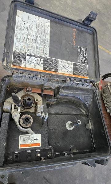 Miller SuitCase 8RC portable wire feeder in a rugged protective carrying case.  - Image 3