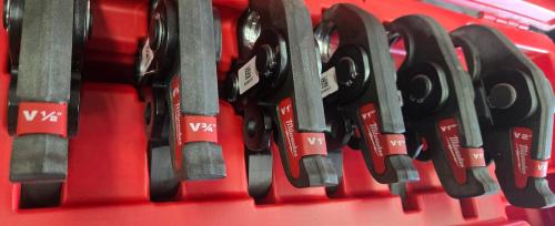 Milwaukee M18 FORCE LOGIC V-Profile Press Ring Set - Image 1