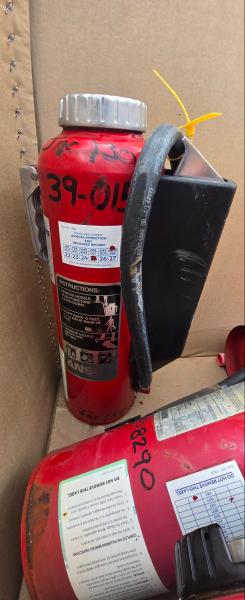Lot of 9 used Ansul Fire Extinguishers, Untested, Unrated. - Image 2