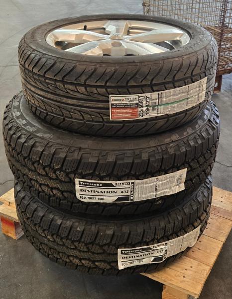 Mixed Lot &ndash; New OEM Wheels, Firestone Destination A/T2 Tires, Uniroyal Tire & Automotive Parts- - Image 2