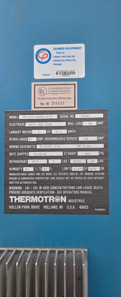 Thermotron Industries Environmental Test Chamber Refrigeration System- - Image 2