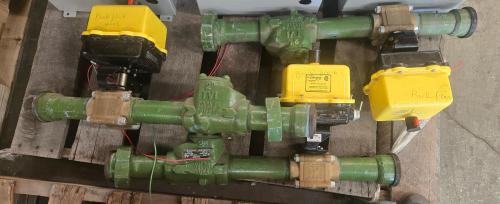 Lot of three (3) Flexim FLUXUS ADM 7407 ultrasonic flowmeter systems removed from industrial service / surplus inventory. - Image 2