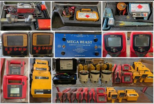 Large Lot of Professional Underground Utility Locating Equipment, Untested. - Image 1