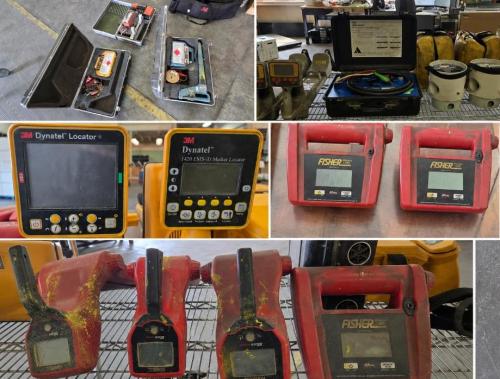 Large Lot of Professional Underground Utility Locating Equipment, Untested. - Image 2