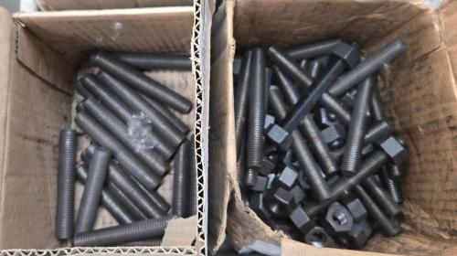 Industrial Valve & Pipeline Hardware Surplus Lot &ndash; Flowserve Nordstrom, R&P Valve, ASTM B7 Studs & 2H Nuts- - Image 3
