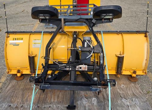 Fisher 7.5-foot Snow Plow equipped with the Minute Mount 2 attachment system.  - Image 3