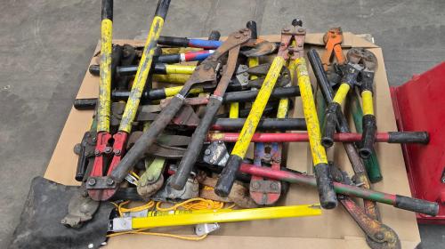 Pallet of industrial-grade hand tools removed from service.  - Image 2