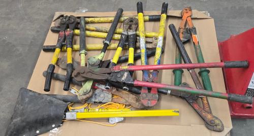 Pallet of industrial-grade hand tools removed from service.  - Image 3