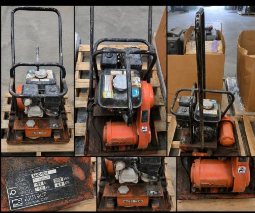 Multiquip Mikasa MVC-90H Plate Compactor w/ Honda GX160 Engine & Water Tank - Image 1