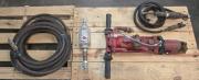 Air Tool Lot &ndash; Chicago Pneumatic CP0032 Breaker, Air Chisel, Hose & Oiler.