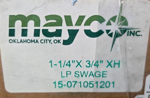 Lot of 14 Boxes of Mayco 1-1/4" x 3/4" XH LP Swage Nipples - New in Boxes - - Image 4