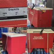 Graymills Clean-O-Matic Model 500-A Parts Washer / Cleaning Tank 