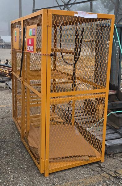 Heavy-Duty Steel Storage Cage &ndash; 60" &times; 30" &times; 64". - Image 2
