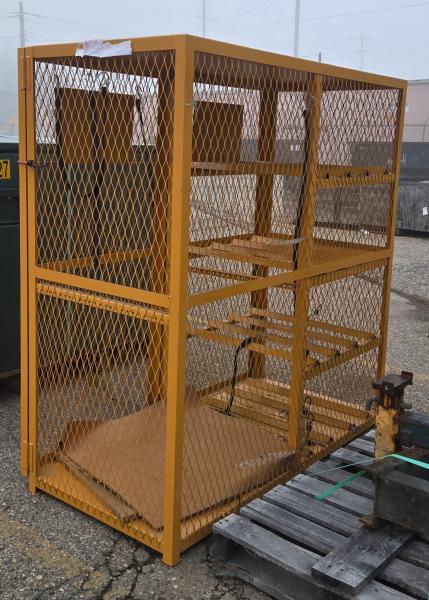 Heavy-Duty Steel Storage Cage &ndash; 60" &times; 30" &times; 64". - Image 3